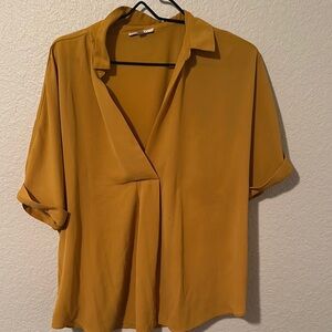 Mustard Yellow Women's Top by Sioni
